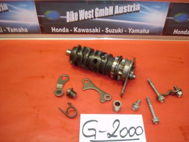 Honda CBR 500 F  PC20, Bj. 06/91, Schaltwalze komplett, gearshift cylinder