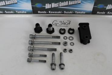 BMW F650CS, ABS, K14, Bj: 02/02, Motorhalterschrauben, engine holder set