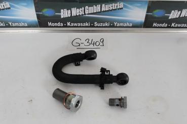 BMW F650CS, ABS, K14, Bj: 02/02, Ölleitung hinten, rear oil line