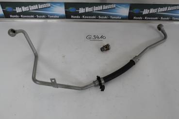 BMW F650CS, ABS, K14, Bj: 02/02, Ölleitung vorne, front oil line