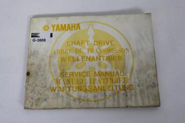 Yamaha, Wellenantrieb, Wartungsanleitung, shaft drive,  service manual