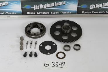 Suzuki GS500EC, 4 Zyl, Bj.78, Starterkupplung, Starterfreilauf, Starter clutch set