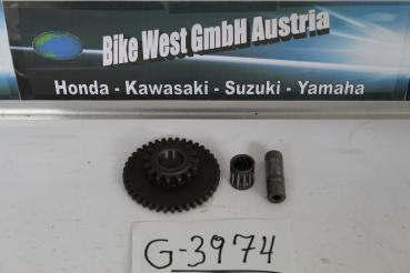 Yamaha XTZ660 Tenere, 3YF/4MY, Starterkupplung Zahnrad1, starter clutch, gear, idle 1