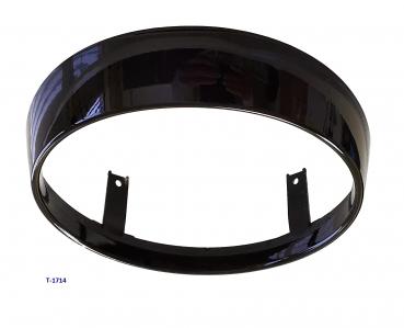 Scheinwerferzierring schwarz für Vespa GTS i.e. 125-300 HPE 19-