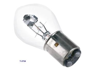 Lampe 6V BA20D 35/35 Watt