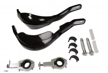 Crosshandschutz Kit Enduro+Supermotard, schwarz für 22mm ALU Lenker