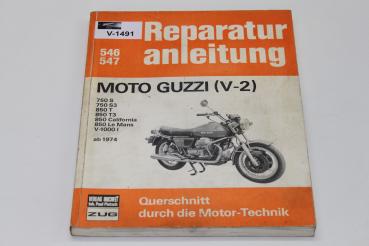 Moto Guzzi V-2 ab 1974, Reparaturanleitung