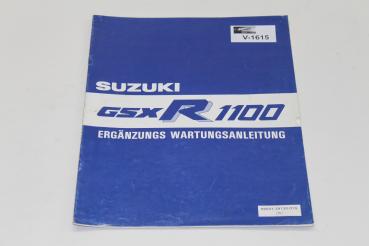 Suzuki GSX-R1100, Ergänzung Wartungsanleitung, Stand 04/88