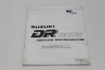 Suzuki DR800S, Zusätzliche Wartungsanleitung, Stand 03/91