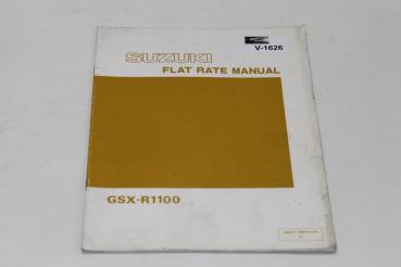 Suzuki GSX-R1100, Flate Rate Manual, Stand 05/86