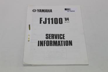 Yamaha FJ1100, 36Y-SG1, Service Information, Stand 03/84