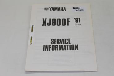Yamaha XJ900F, 91, 42N-SG4, Service Information, Stand 10/90