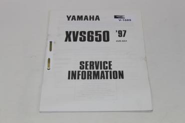 Yamaha XVS650, 97, 4VR-SG1, Service Information, Stand 03/97