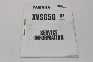 Yamaha XVS650, 97, 4VR-SG2, Service Information, Stand 03/97