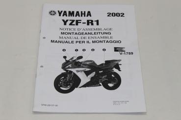 Yamaha YZF-R1, 02, Montageanleitung