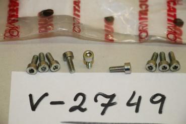 Ducati 750SS/M600-1000/ST2-4, 9x SCREW TCEI M3x8, 77150048B