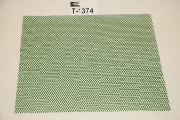 Racinggitter grün eloxiert Alu 30x30 cm