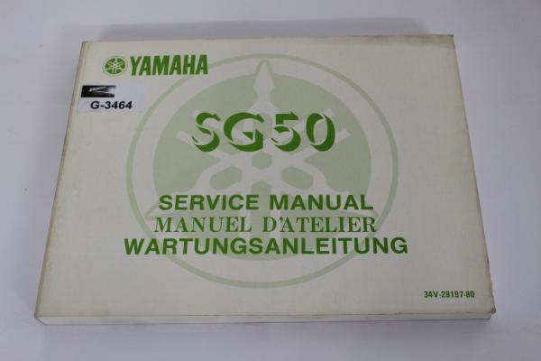 Yamaha SG50, (83) Wartungsanleitung, service manual