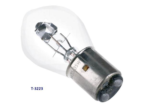 Lampe 6V BA20D 15/15 Watt