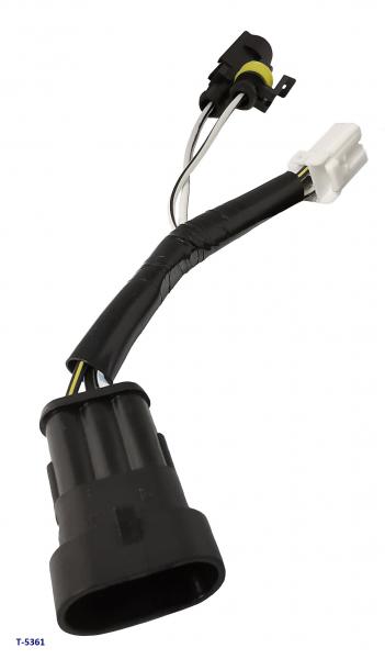 Kabel Adapter für Blinkerkitumrüstung LED hinten getönt für Vespa GTS 300 HPE 4T/4V ie ABS E4 2019